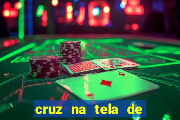 cruz na tela de cruz das